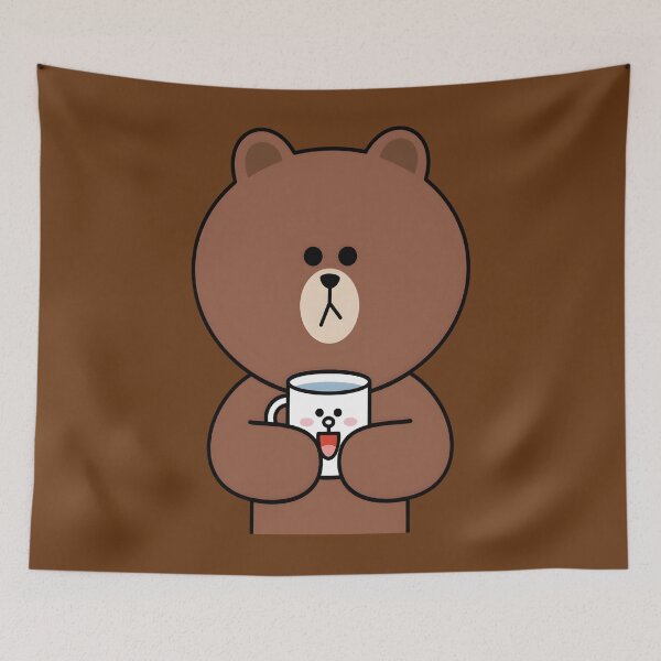 Item preview, Cute brown bear and Cony Classic 		 designed and sold by bpwzcuhpsr50.