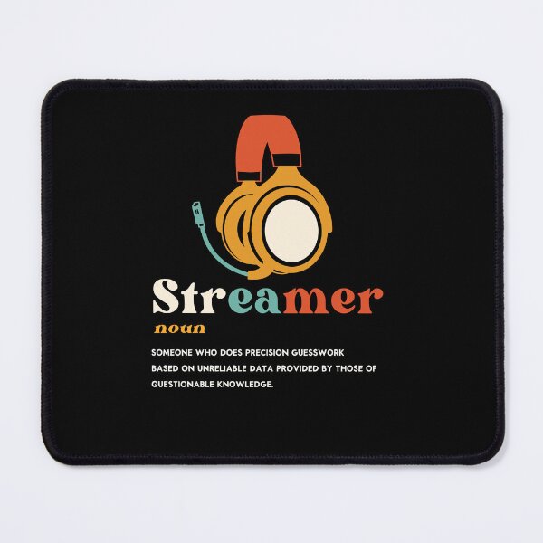 Item preview, streamer noun retro shirt graphic shirts for streamers designed and sold by ScionEros.