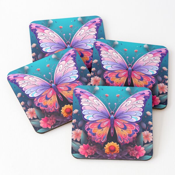 Item preview, Art Nuveau Colorful Butterfly designed and sold by PaperieJennifer.