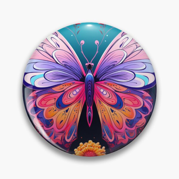 Item preview, Art Nuveau Colorful Butterfly designed and sold by PaperieJennifer.