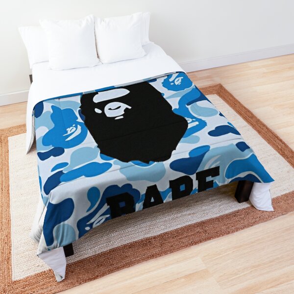 BAPE new item BAPE Reactive Print 4Pcs bedding set free ship