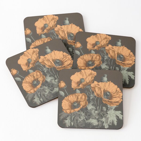 Item preview, Blooming Beauty: Captivating Red Poppies  designed and sold by HouseOfRosy.