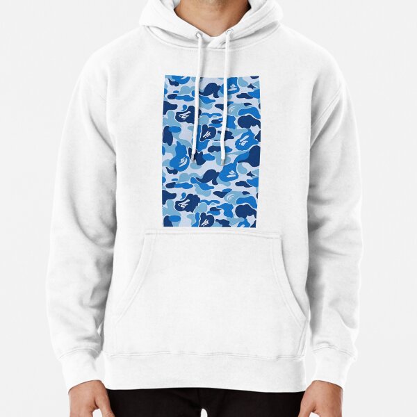 Anti Social Social Club BAPE x ASSC Camo Hoodie Blue Camo