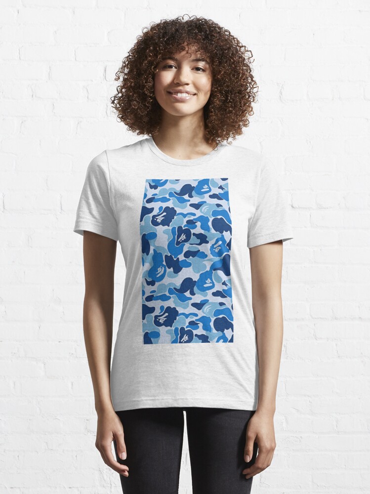 bape blue camo' Women's T-Shirt