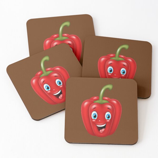 Item preview, Cute Red Paprika Smiling 	 designed and sold by bpwzcuhpsr50.