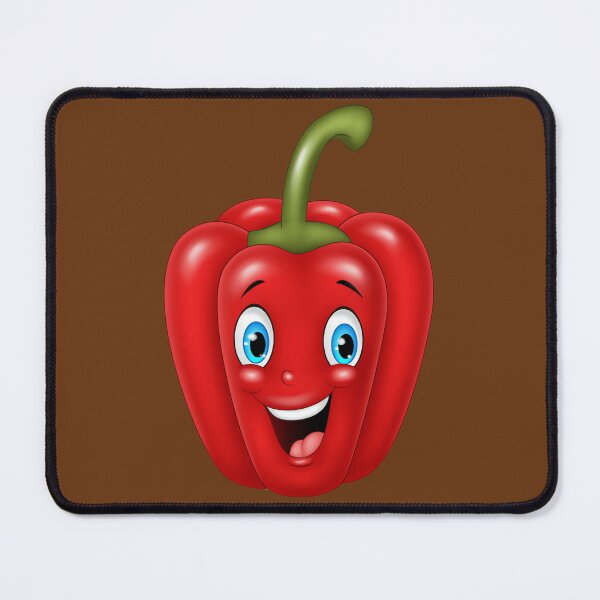 Item preview, Cute Red Paprika Smiling 	 designed and sold by bpwzcuhpsr50.