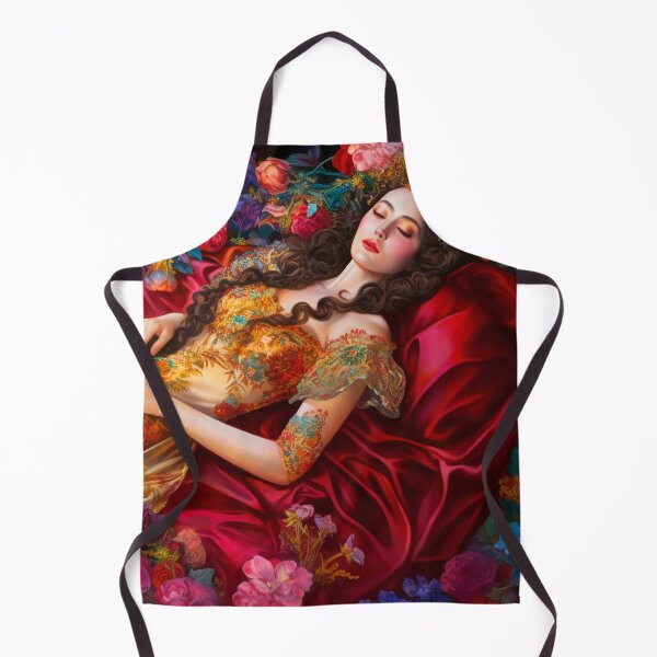Item preview, Sleeping lady in the garden 5 designed and sold by Red Witch Art.