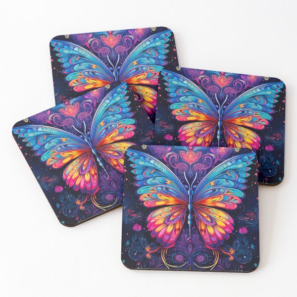 Item preview, Art Nuveau Colorful Butterfly designed and sold by PaperieJennifer.