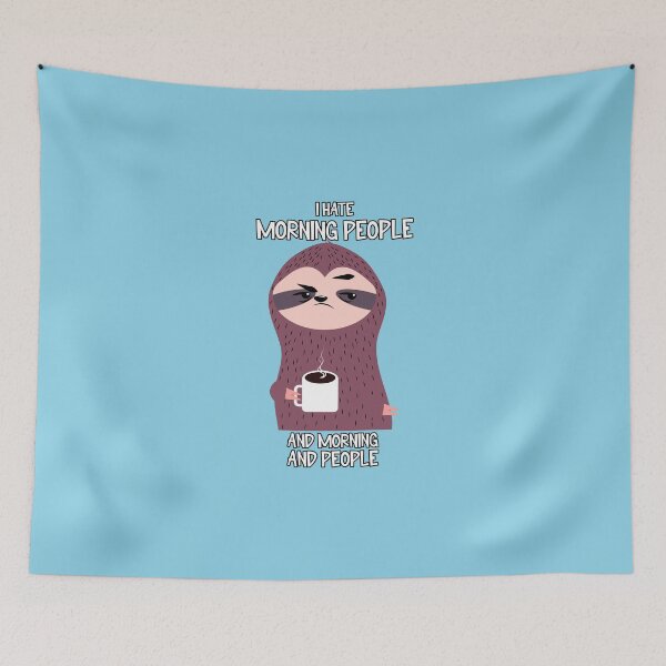 Item preview, I Hate Morning People! designed and sold by giovanni monasta.