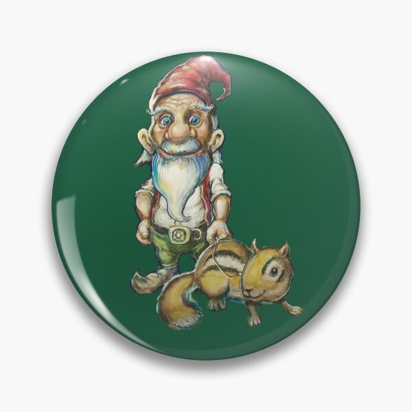 Item preview, Gnome and Chipmunk only designed and sold by Diddleho-Studio.