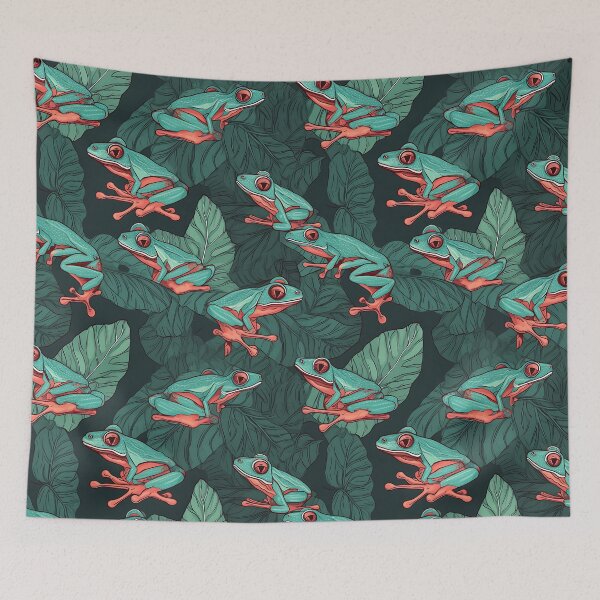 Item preview, Tree frogs designed and sold by CactusPan.