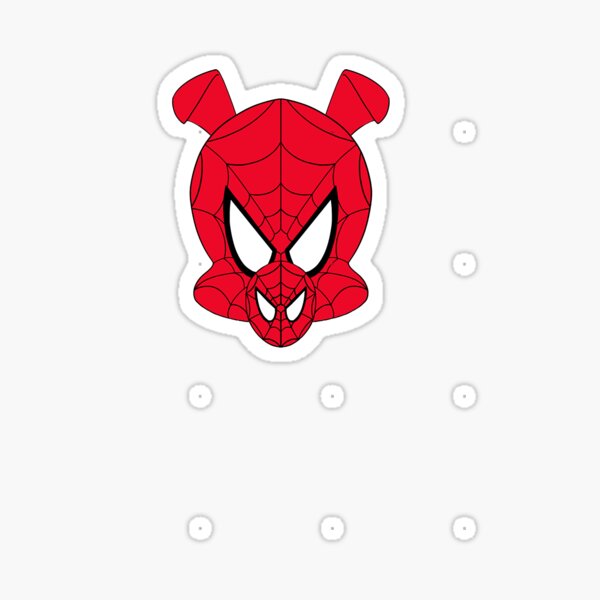 spiderman Sticker for Sale by inbalcoolart