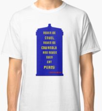Twelfth Doctor Last Words Classic T-Shirt