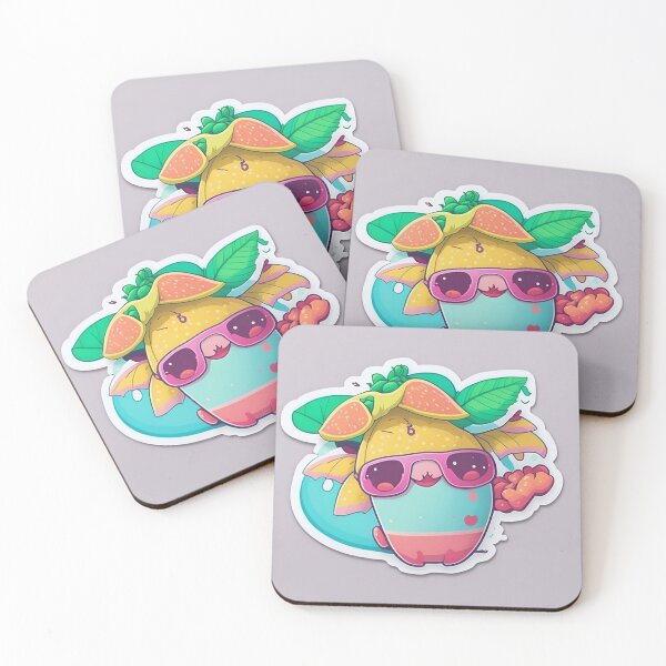 Item preview, Amusing summer creatures in sticker optics designed and sold by KCpixl.