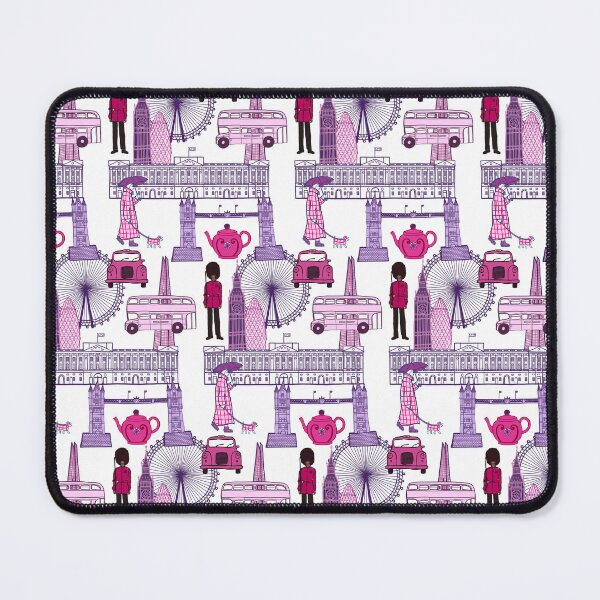 Item preview, London Collage in Pink designed and sold by esw22.
