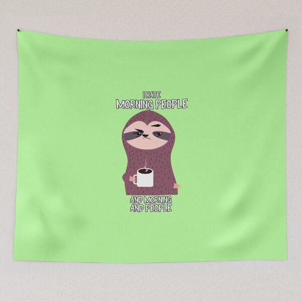 Item preview, I Hate Morning People! designed and sold by giovanni monasta.