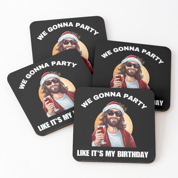 Item preview, We gonna party like it's my birthday, Funny Christmas Jesus party designed and sold by foramelie.