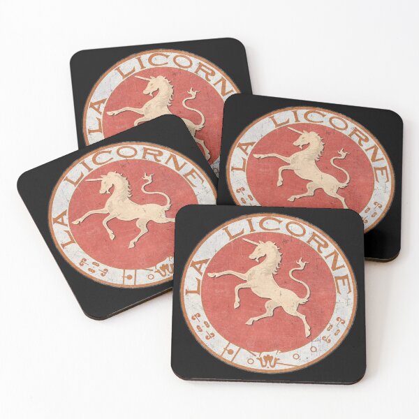 Item preview, Corre La Licorne. Retro Badge designed and sold by Rapaz Designs.