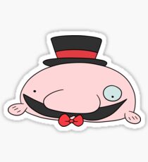 Dapper Blobfish Sticker