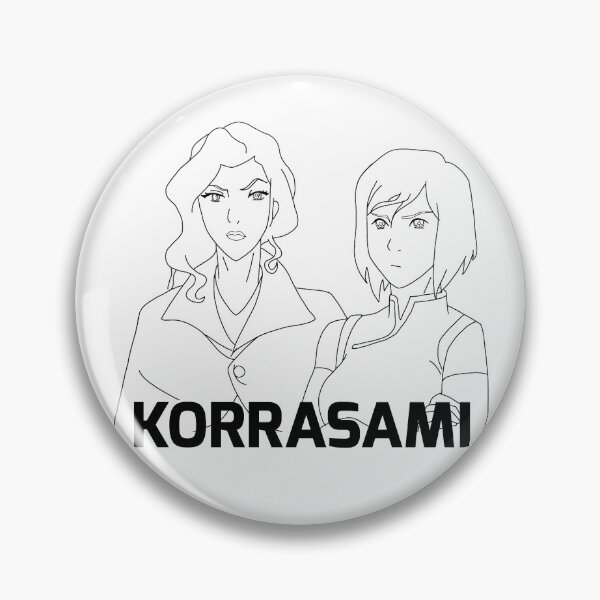 Item preview, Korrasami - The Legend of Korra [BLACK OUTLINE W/ NAME] designed and sold by itsaiaaa.