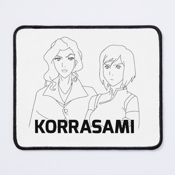 Item preview, Korrasami - The Legend of Korra [BLACK OUTLINE W/ NAME] designed and sold by itsaiaaa.