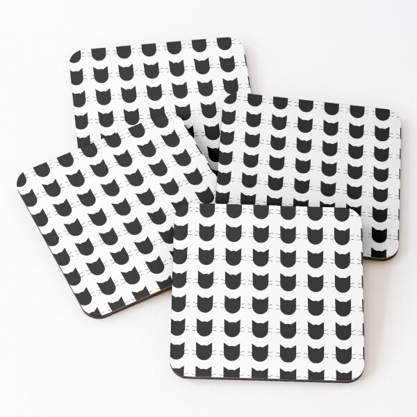 Item preview, Black Cat Pattern designed and sold by FariiShop.