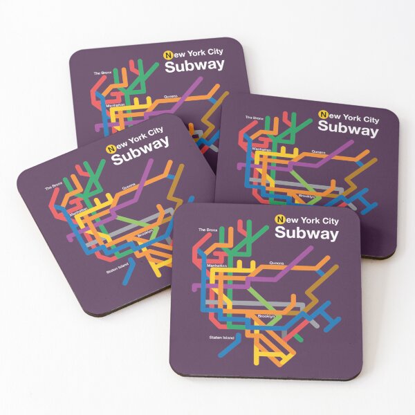 Item preview, NYC Subway diagram	 designed and sold by afypgzcstc8.