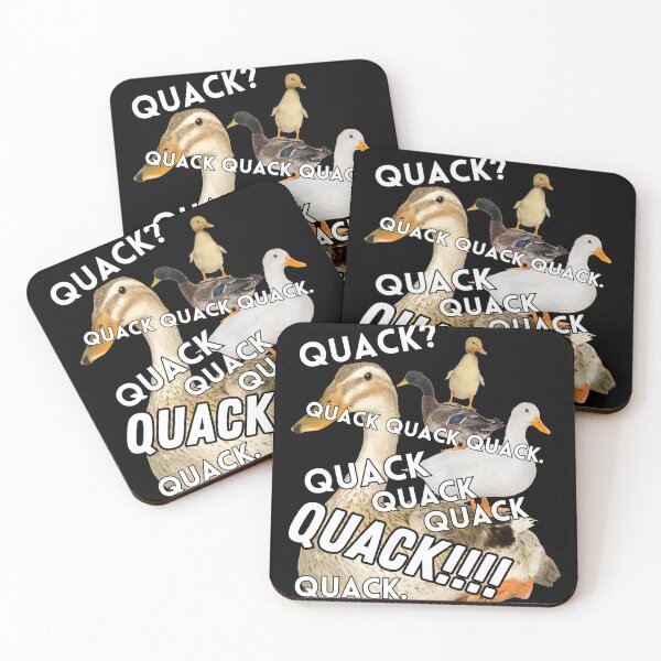 Item preview, Quack? Quack Quack Quack. Quack Quack Quack. QUACK!!!! Quack. designed and sold by PrestigePenguin.