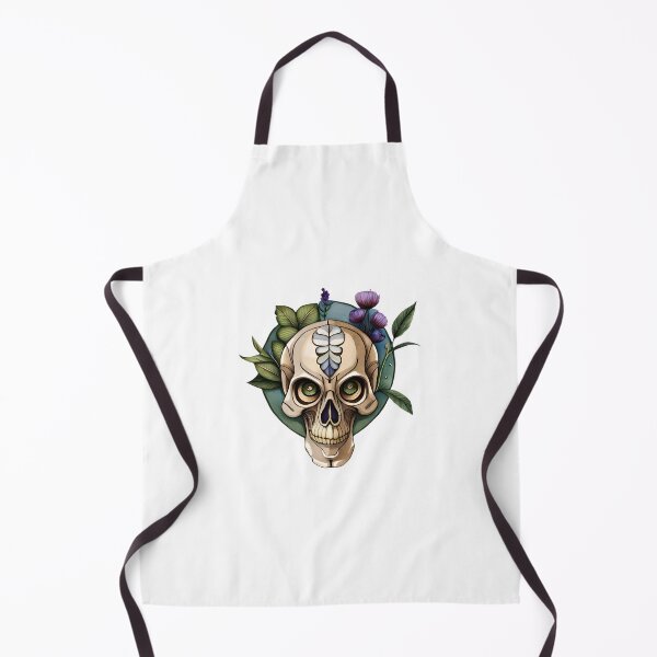 Item preview, Dad skull with flowers designed and sold by Dr-Kane.