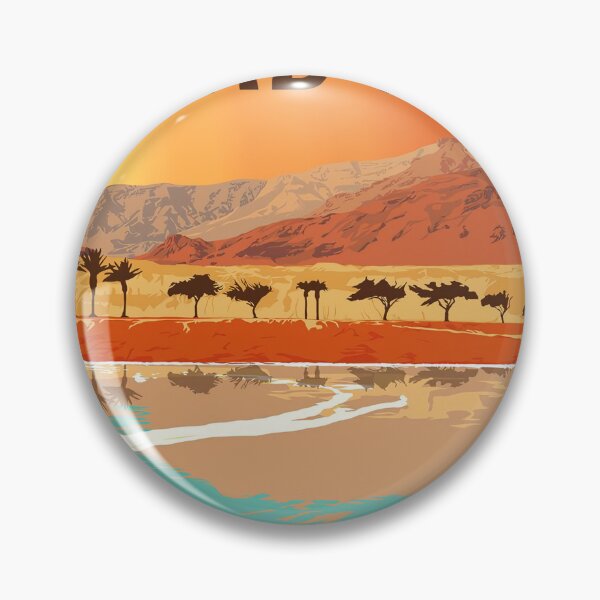 Item preview, Dead Sea Israel Jordan - Vintage Travel Poster designed and sold by llarrydavis301.