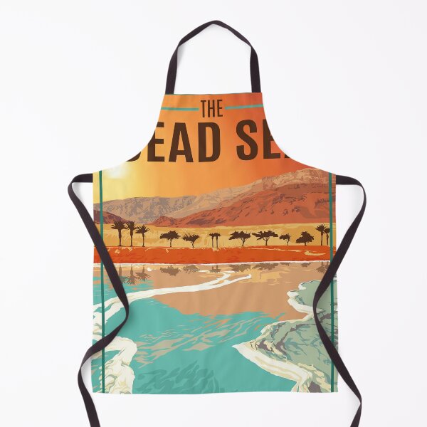 Item preview, Dead Sea Israel Jordan - Vintage Travel Poster designed and sold by llarrydavis301.