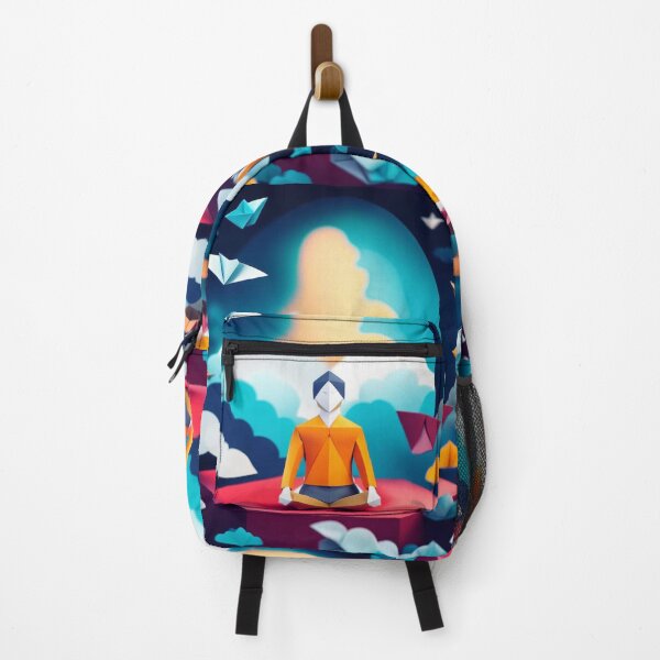 Item preview, Mindful enthusiast - Origami Edition. - AI generated Art. designed and sold by TheMindfulExpat.
