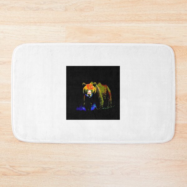Item preview, colorful bear 2023 tileartwork designed and sold by tileartwork.