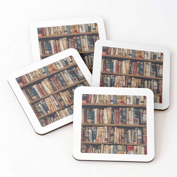 Item preview, Treasures of the Past: A Library of Old Vintage Books pattern designed and sold by Rebekkahsdesign.