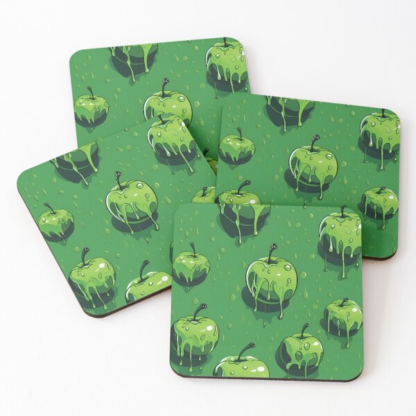 Item preview, Juicy Green Apples Pattern designed and sold by Design-Fountain.