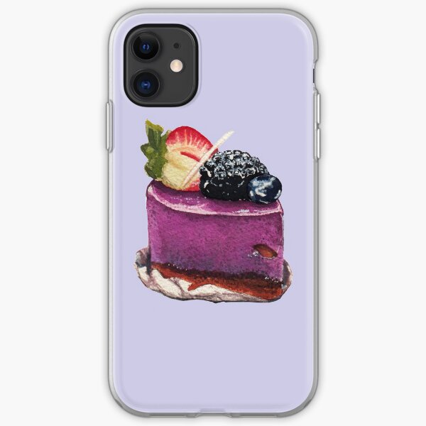 Berry Mousse iPhone Soft Case