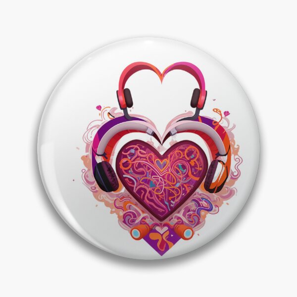 Item preview, Colourful graffiti illustration of heart designed and sold by uthent.
