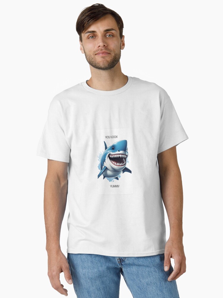 Thumbnail 2 of 7, Classic T-Shirt, You look yummy designed and sold by A3JArtworks.
