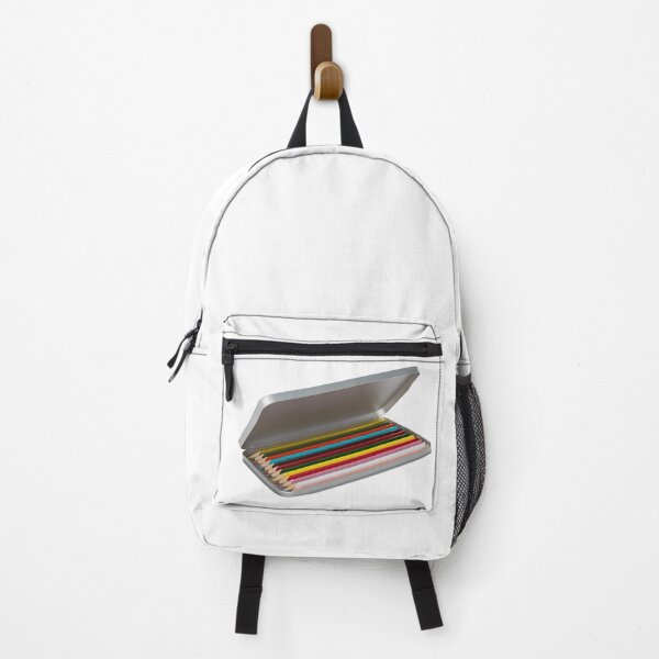 Item preview, Row of Pencil in rainbow colors in open aluminum box designed and sold by Hammadalikhn.