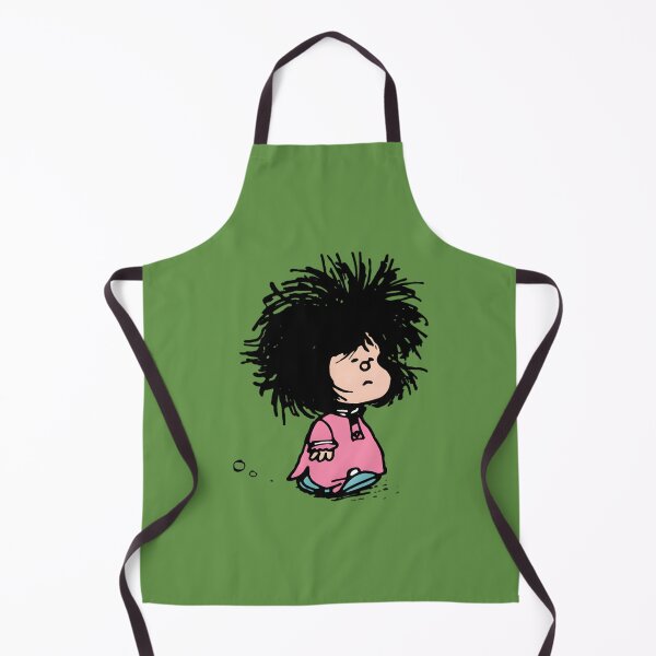 Item preview, Mafalda with newly-raised disheveled nightgown Quino argentina cartoon Essential 		 designed and sold by czgriune75.