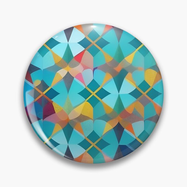 Item preview, Geometric colorful Pattern designed and sold by Itzjustlife.