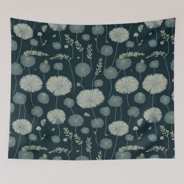 Item preview, Lush and Majestic: Jumbo Palm Leaves Pattern for a Tropical Escape designed and sold by kn-clothing.