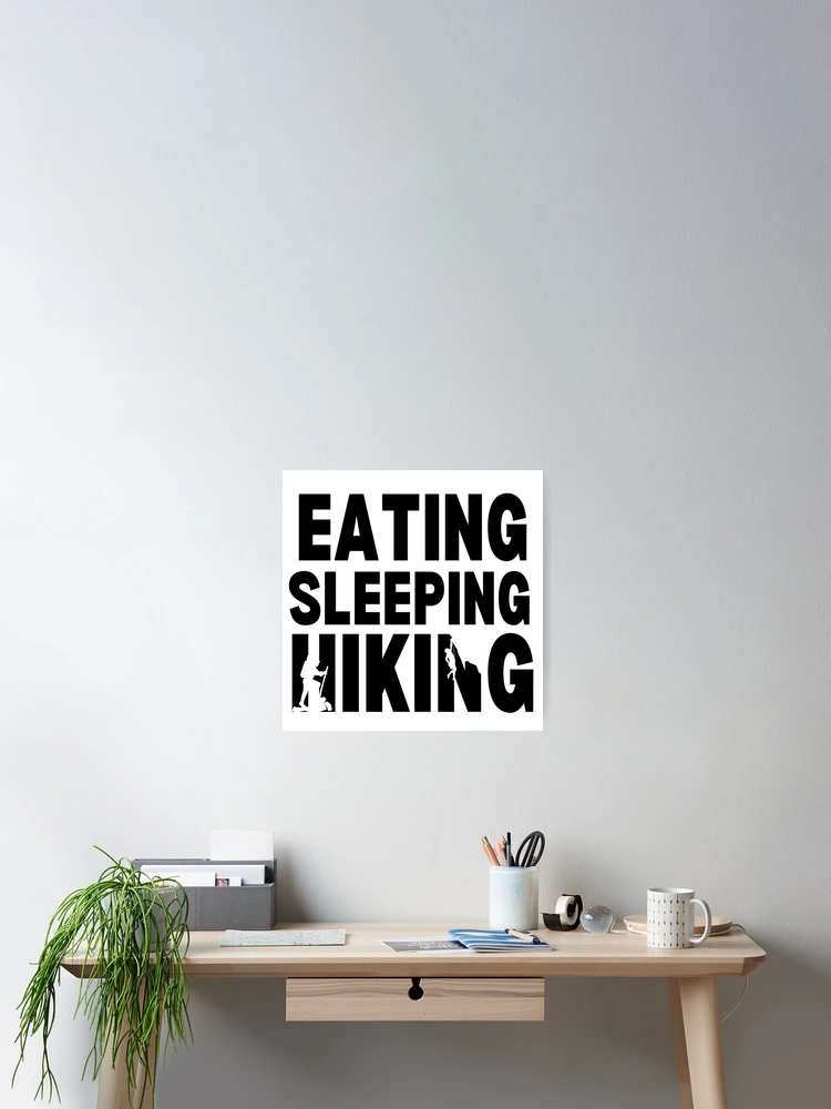 Thumbnail 2 of 3, Poster, Hiking designed and sold by Randy403.