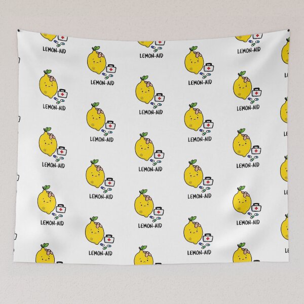 Item preview, Lemon-aid Funny First Aid Lemon Puns  designed and sold by punnybone.