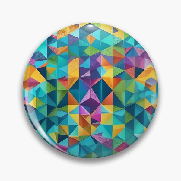 Item preview, Geometric octagon  colorful Pattern designed and sold by Itzjustlife.