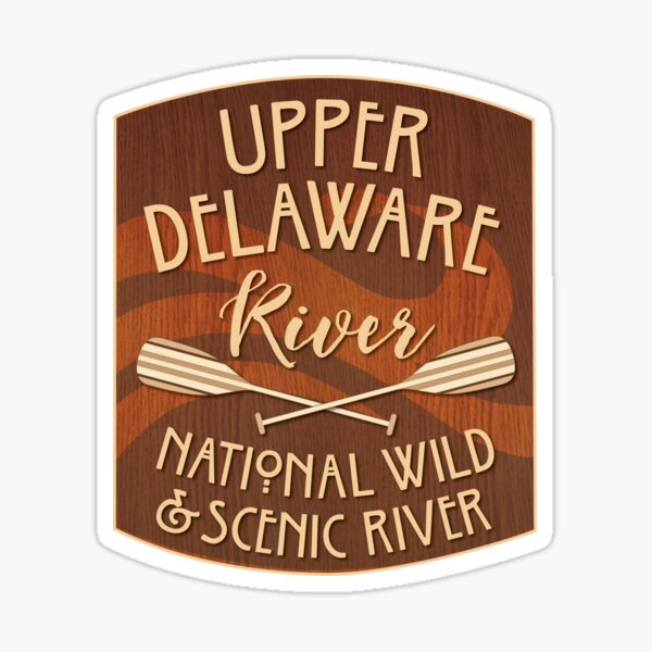 Upper Delaware River, National Wild and Scenic River Sticker