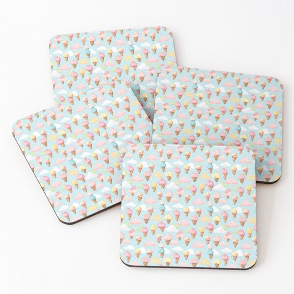 Item preview, Ice-cream pattern designed and sold by Ocean-Lana.