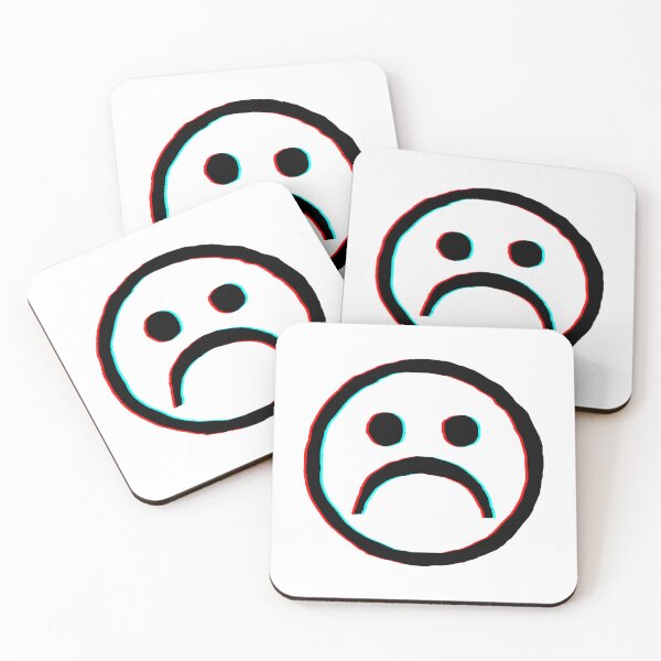 Item preview, sad face 3d designed and sold by leilana-holifie.