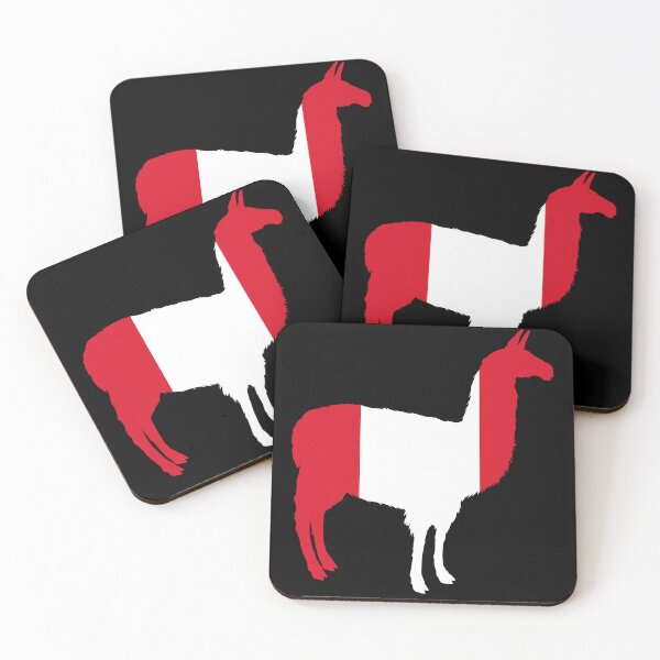 Item preview, Peru flag in a llama designed and sold by khumpa.