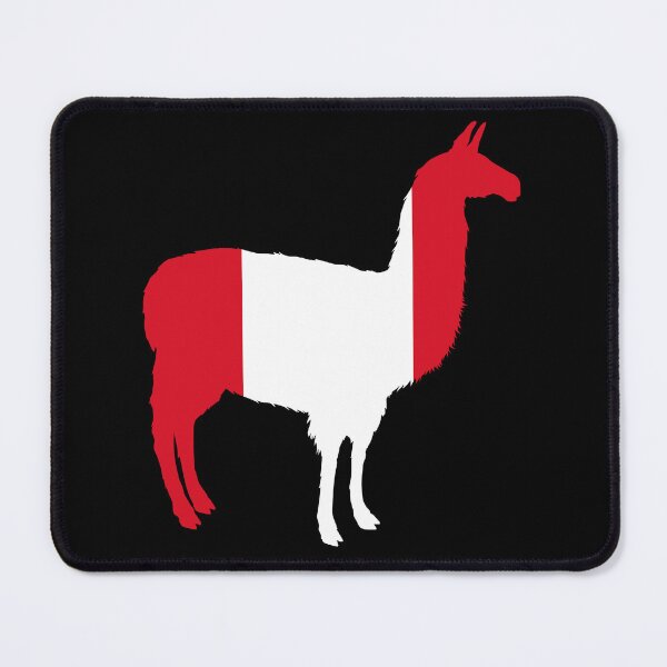 Item preview, Peru flag in a llama designed and sold by khumpa.